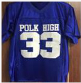 The Waterboy 33 Riggins College Football Jersey football jersey product view 1