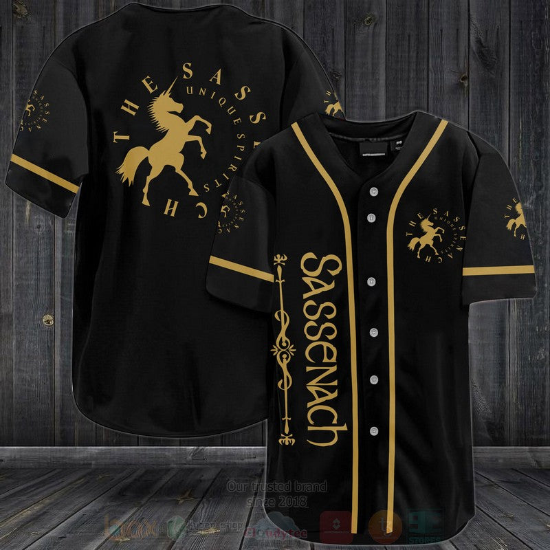 FASHION The Sassenach Whisky Baseball Jerseys Botton Shirt baseball jersey product view 1