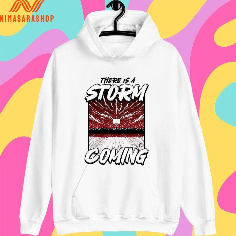 There Is A Storm Coming Basketball - Adult & Kids T-Shirts, Sweatshirts & Hoodies apparel design preview 2
