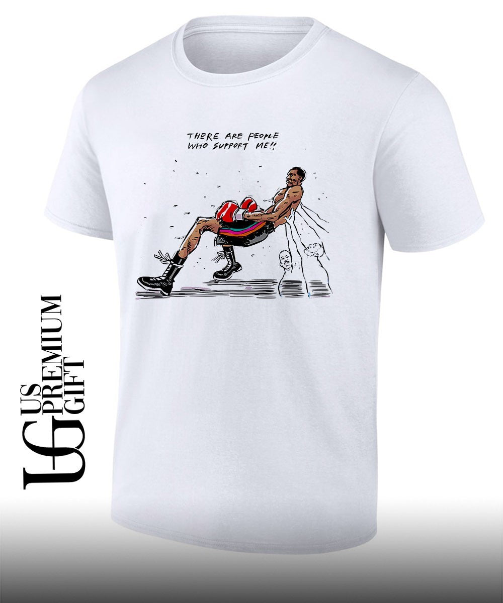 There are people who support me Victor Wembanyama San Antonio Spurs NBA shirt Unisex T-shirt, Sweatshirt, Hoodie, Long Sleeve Tee - T-Shirt, Sweatshirt, Hoodie