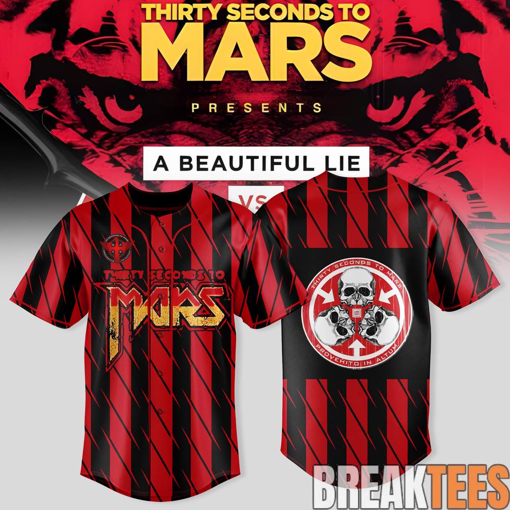 Thirty Seconds to Mars A Beautiful Lie vs. This Is War European Tour Special Jersey Unisex T-shirt, Sweatshirt, Hoodie, Long Sleeve Tee - T-Shirt, Sweatshirt, Hoodie