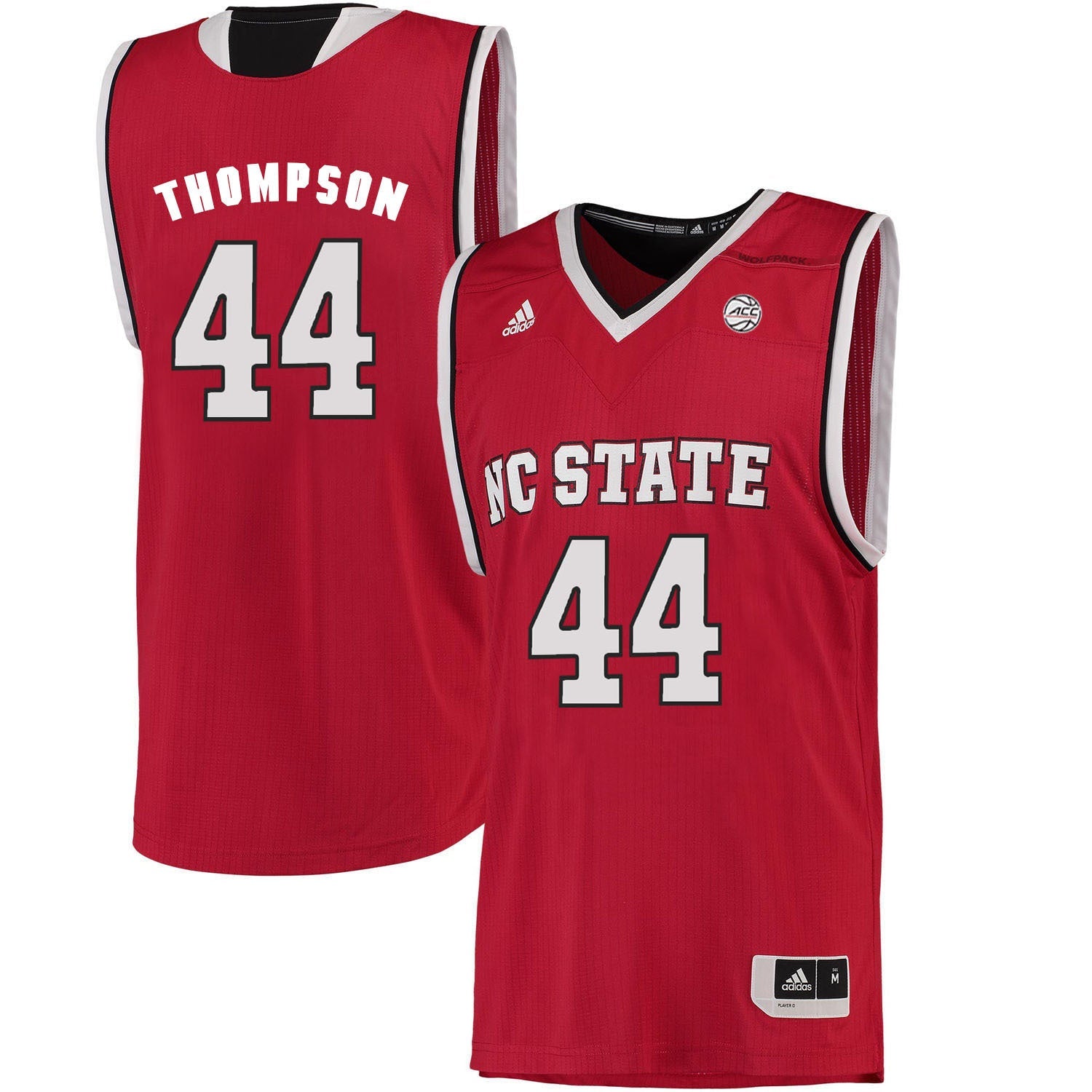 Thompson 44 Red College Football Jersey football jersey product view 1