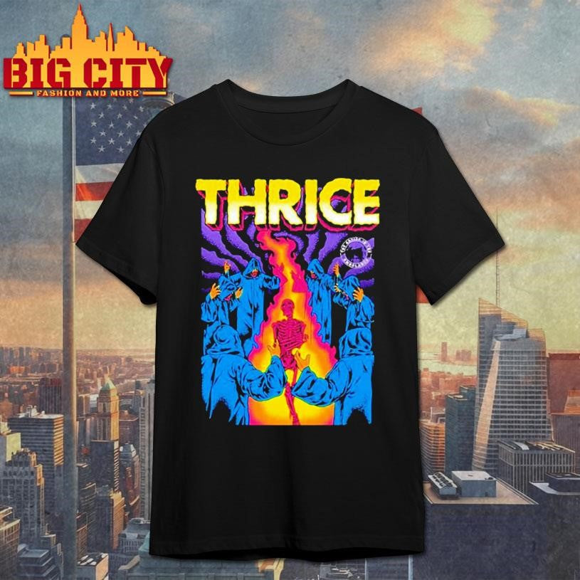 Thrice Santa Cruz Skeleton Shirt Unisex T-shirt, Sweatshirt, Hoodie, Long Sleeve Tee - T-Shirt, Sweatshirt, Hoodie