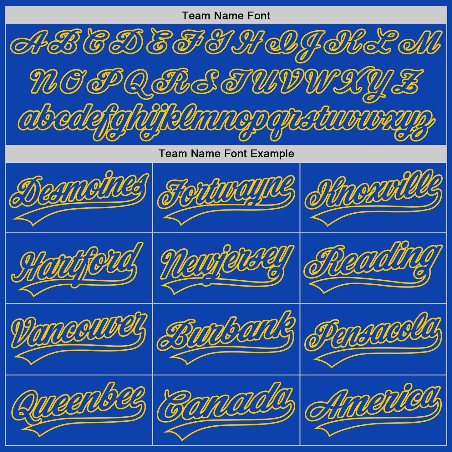 Custom Thunder Blue Yellow Authentic Baseball Jersey baseball jersey product view 4