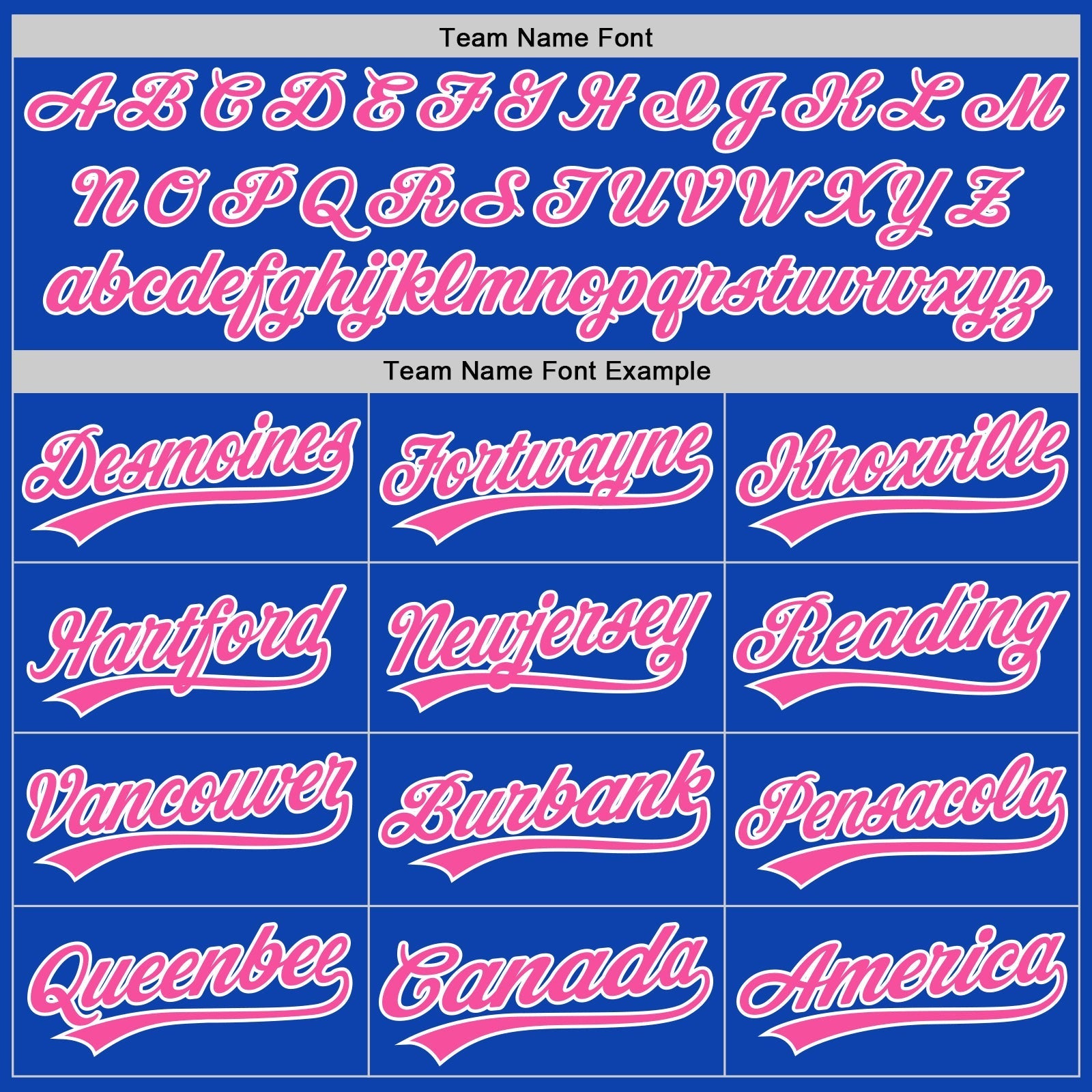 Custom Thunder Blue Pink-White Authentic Baseball Jersey baseball jersey product view 4
