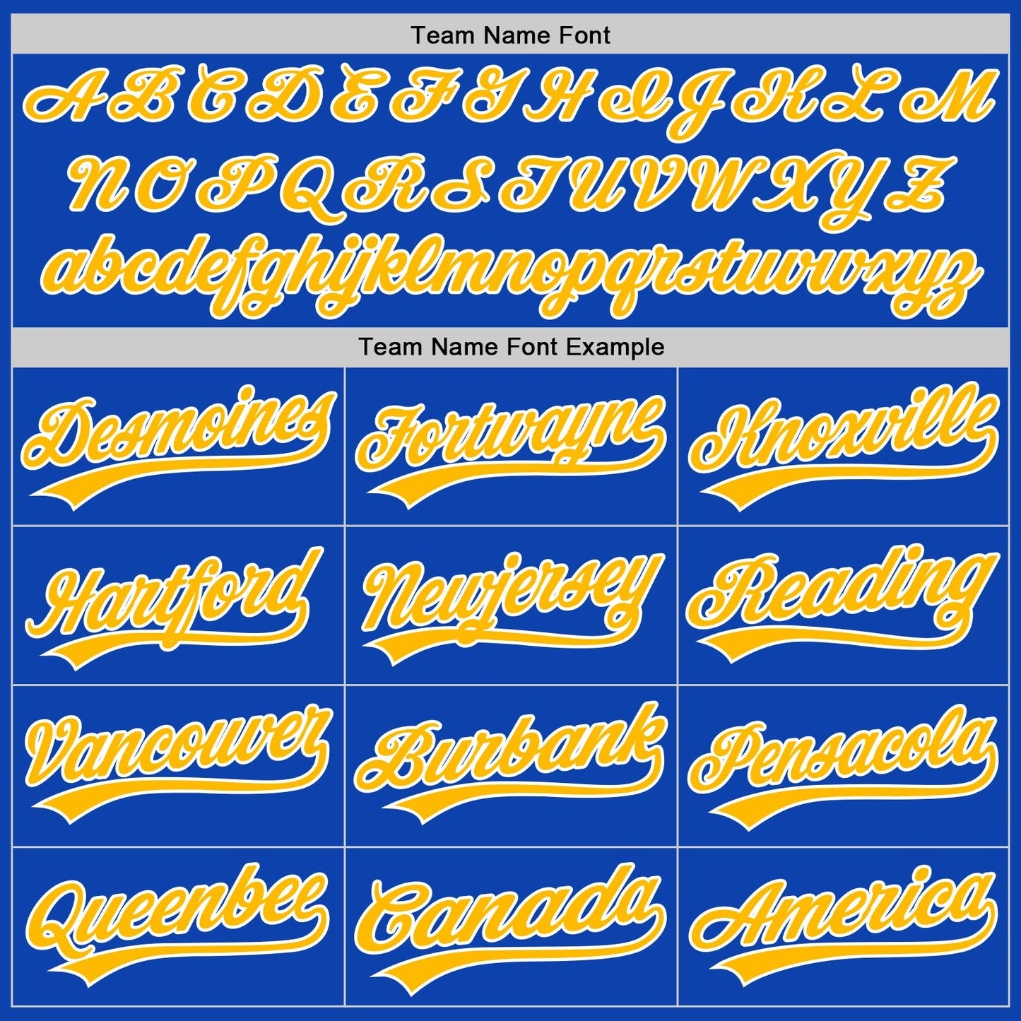 Custom Thunder Blue Gold-White Authentic Baseball Jersey baseball jersey product view 4