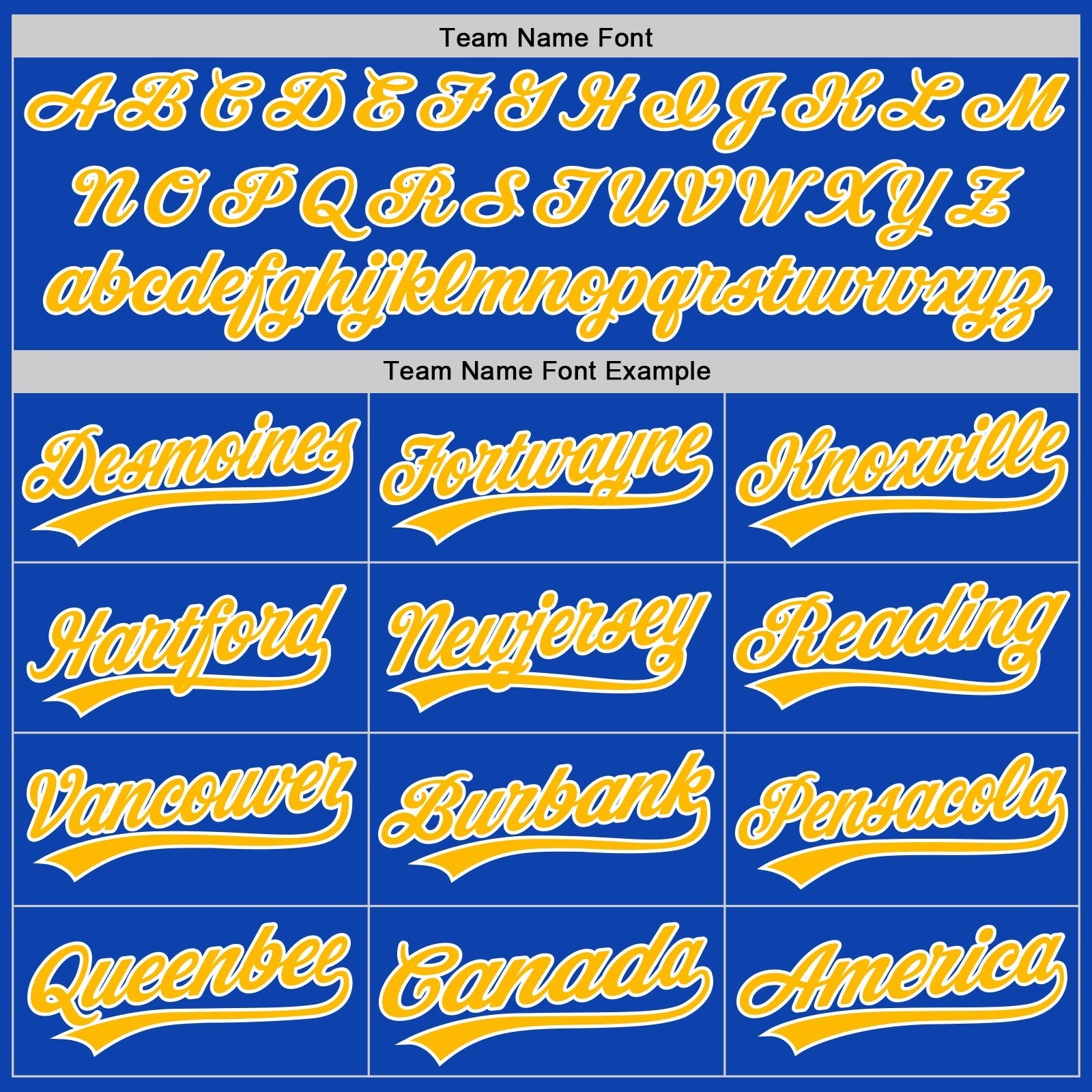 Custom Thunder Blue Gold-White Authentic Baseball Jersey baseball jersey product view 4