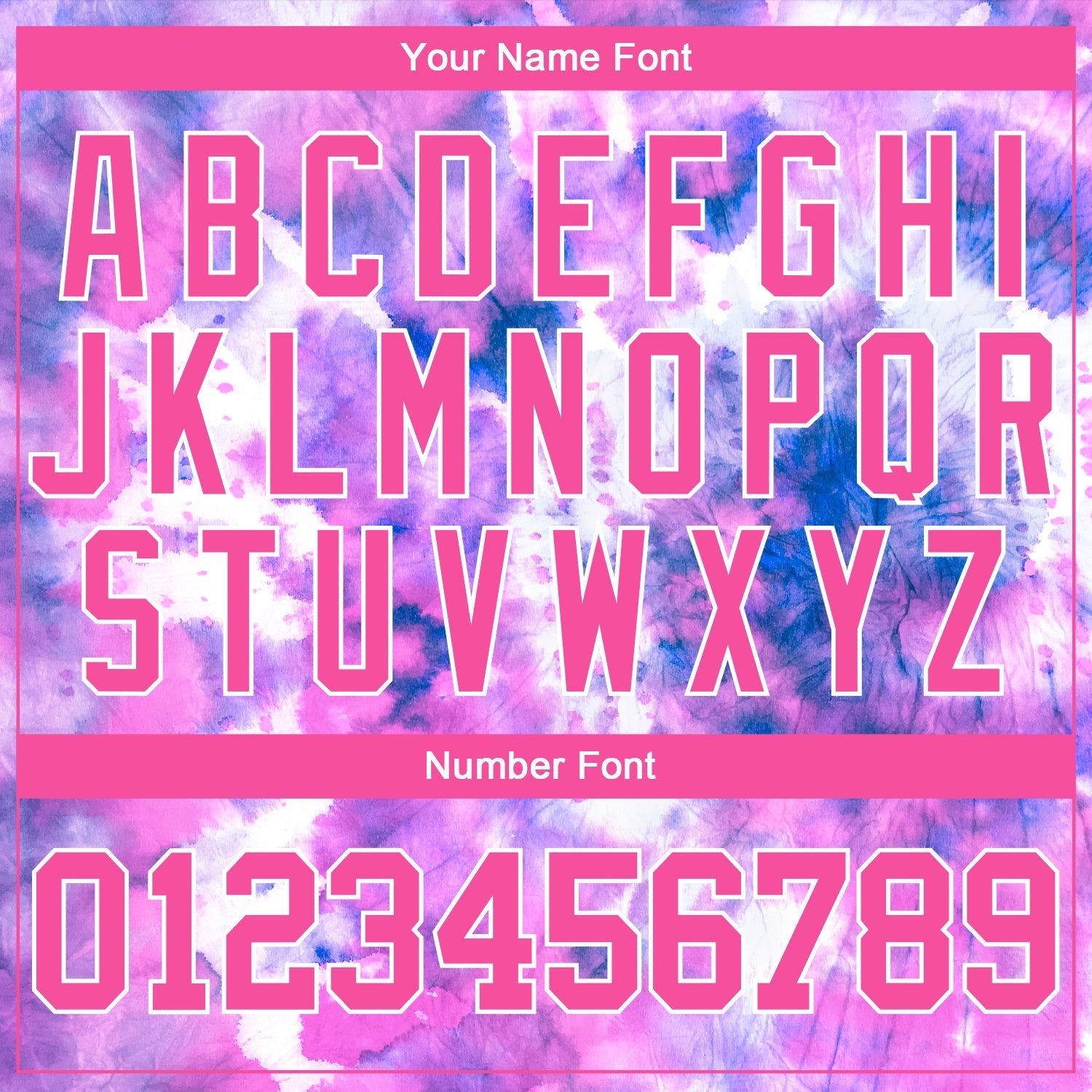 Custom Tie Dye Pink-White 3D Authentic Baseball Jersey baseball jersey product view 5