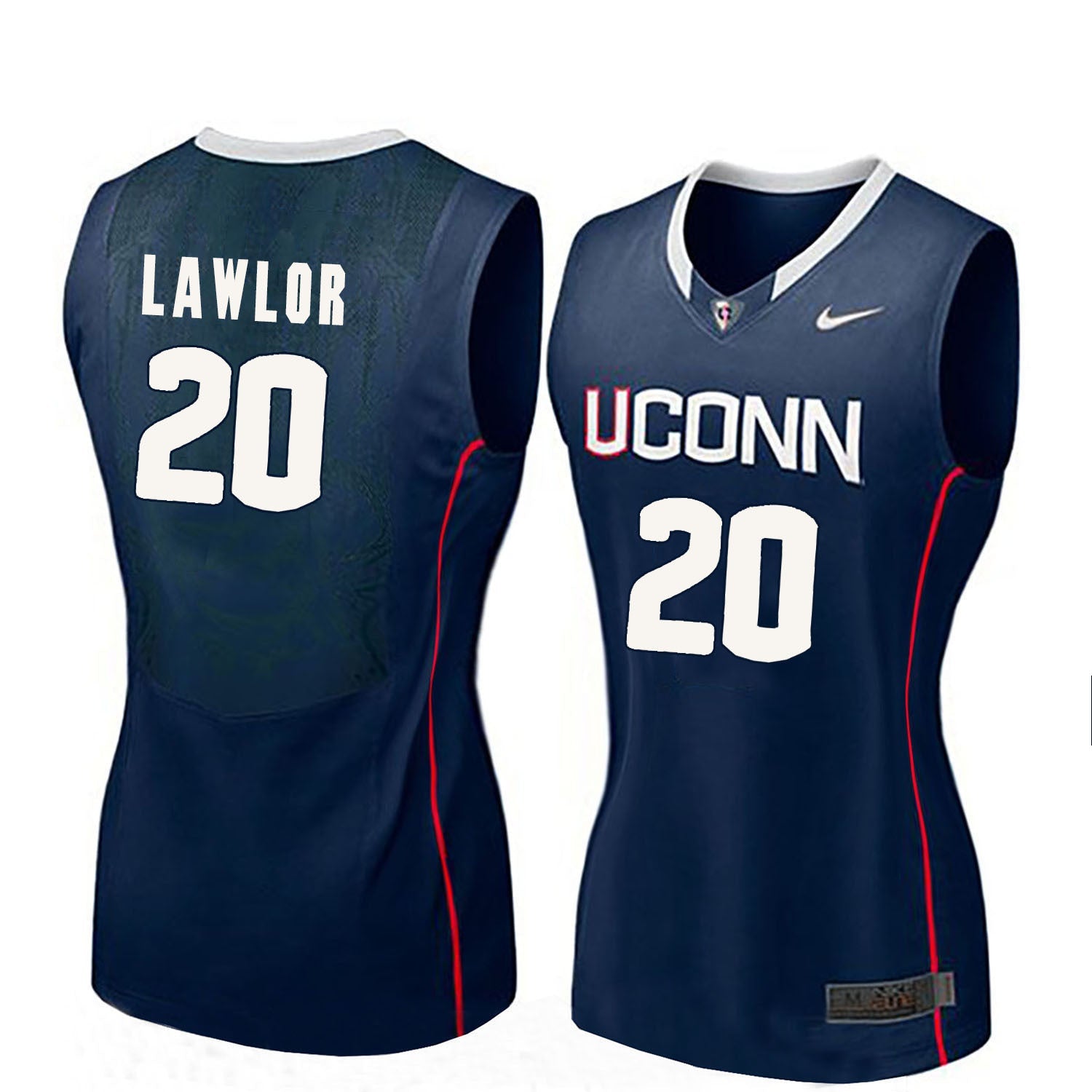 Tierney Lawlor 20 Women Blue College Football Jersey football jersey product view 1