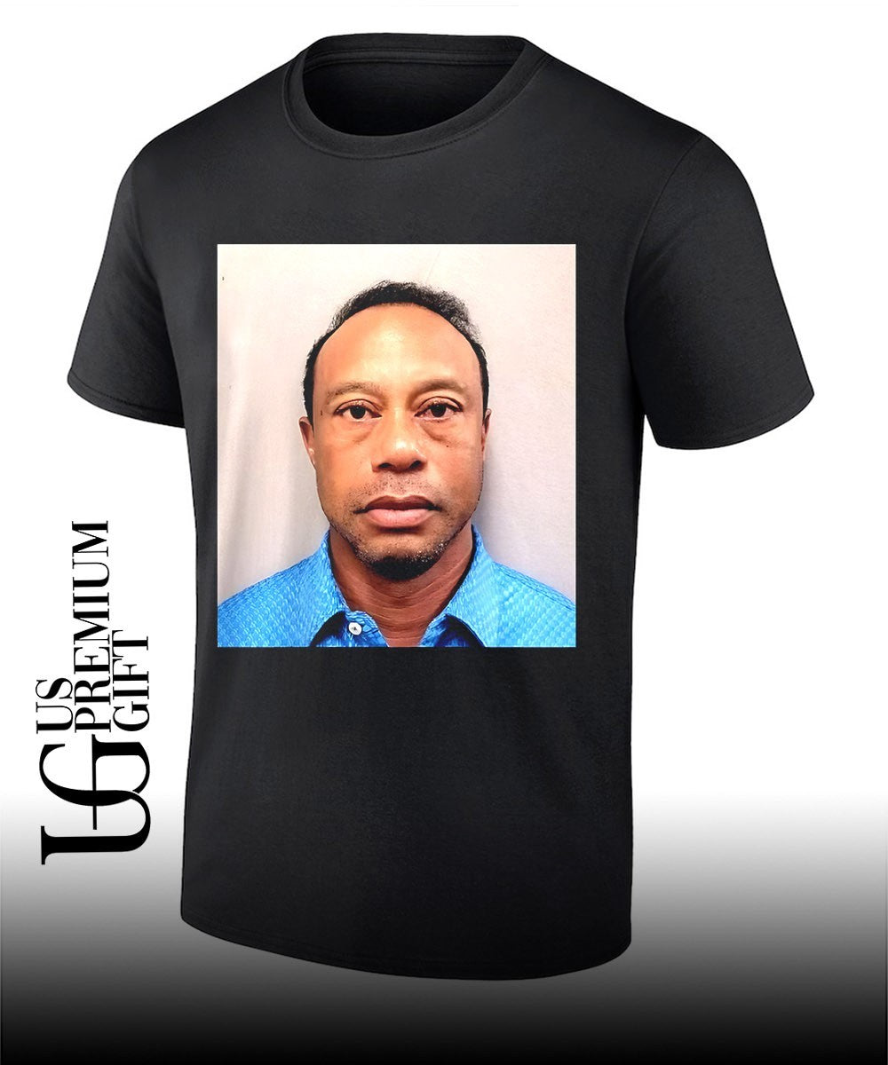 Tiger Woods mugshot 2026 portrait shirt Unisex T-shirt, Sweatshirt, Hoodie, Long Sleeve Tee - T-Shirt, Sweatshirt, Hoodie