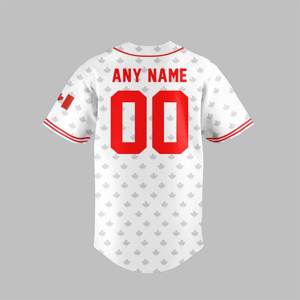Tigers Canadian Heritage Night Jersey Giveaway 2025 - Grishko.com sports jersey product view 3