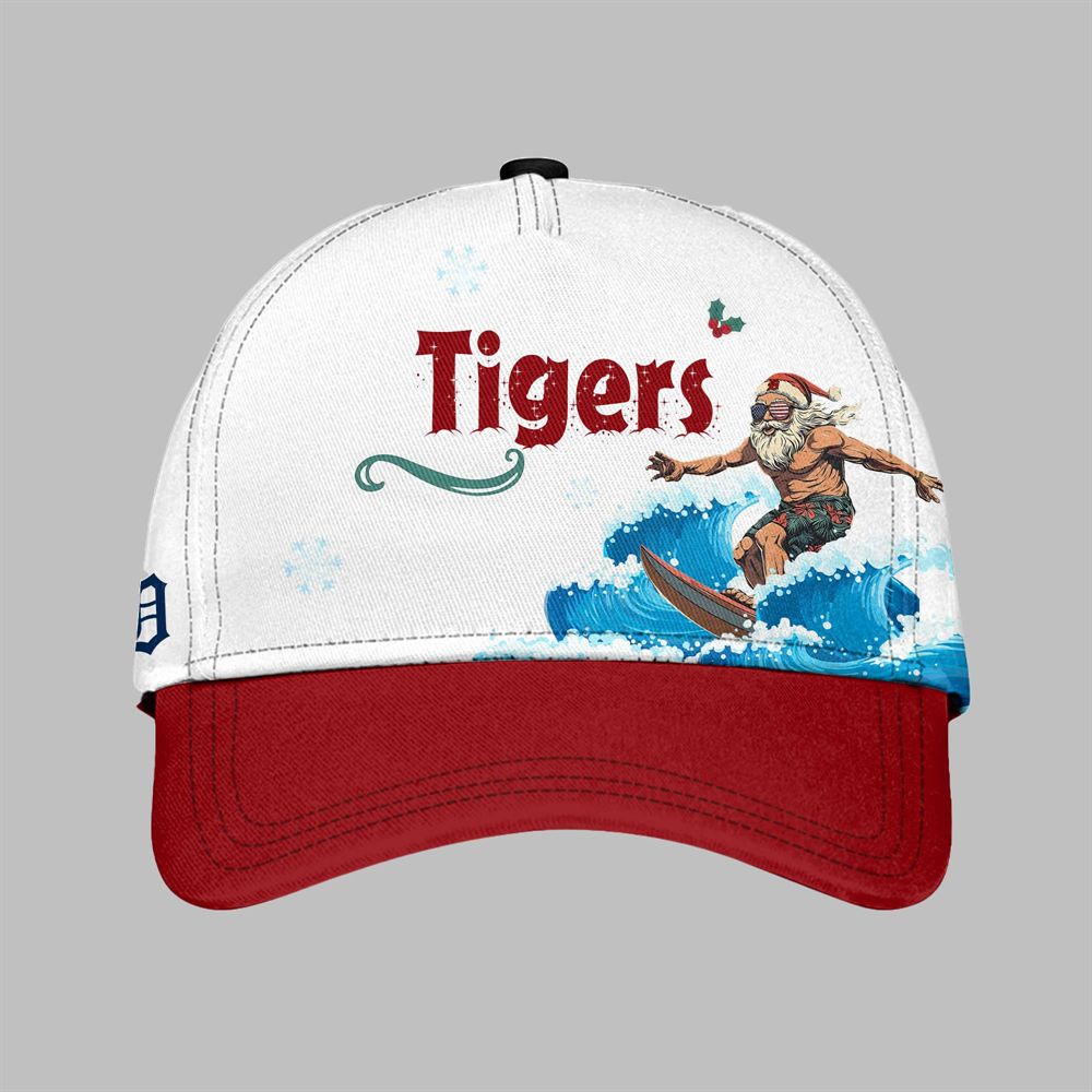 Tigers Christmas July Santa 2025 Jersey sports jersey product view 2