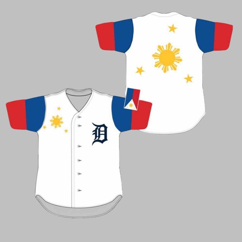 Tigers Filipino Heritage Jersey 2025 Giveaway sports jersey product view 3