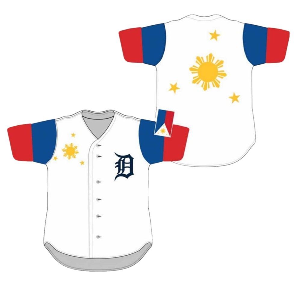 Tigers Filipino Heritage Jersey 2025 Giveaway sports jersey product view 2