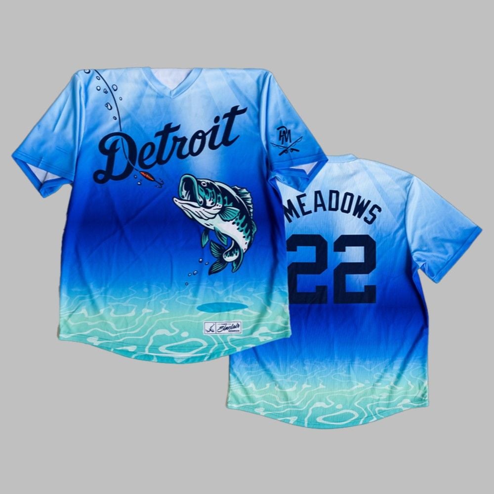 Tigers Parker Meadows-Designed Jersey 2025 Giveaway sports jersey product view 1