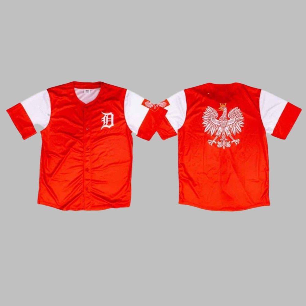 Tigers Polish American Heritage Jersey 2025 Giveaway - Grishko.com sports jersey product view 1