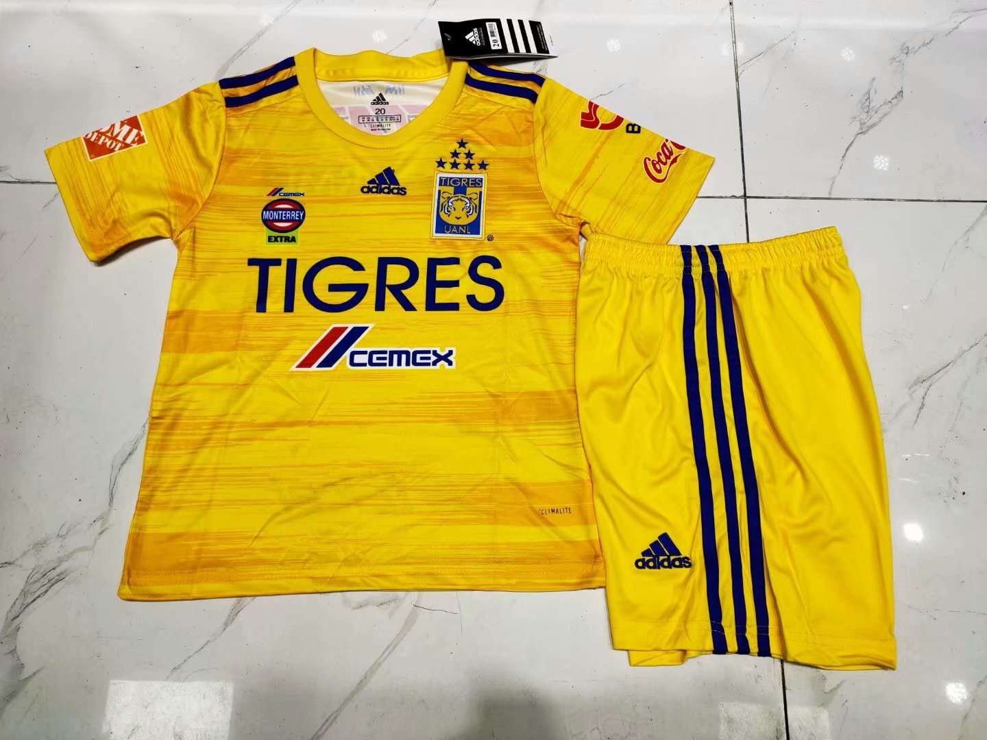 Tigres UANL Tigers Soccer Jersey sports jersey product view 1