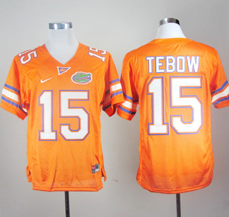 Tim Tebow 15 Orange College Football Jersey football jersey product view 1