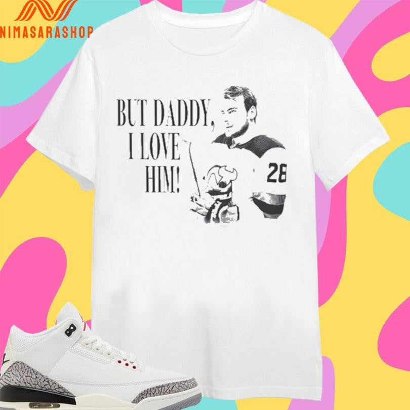 Timo Meier But Daddy I Love Him New Jersey Devils Hockey Shirts hockey jersey product view 1