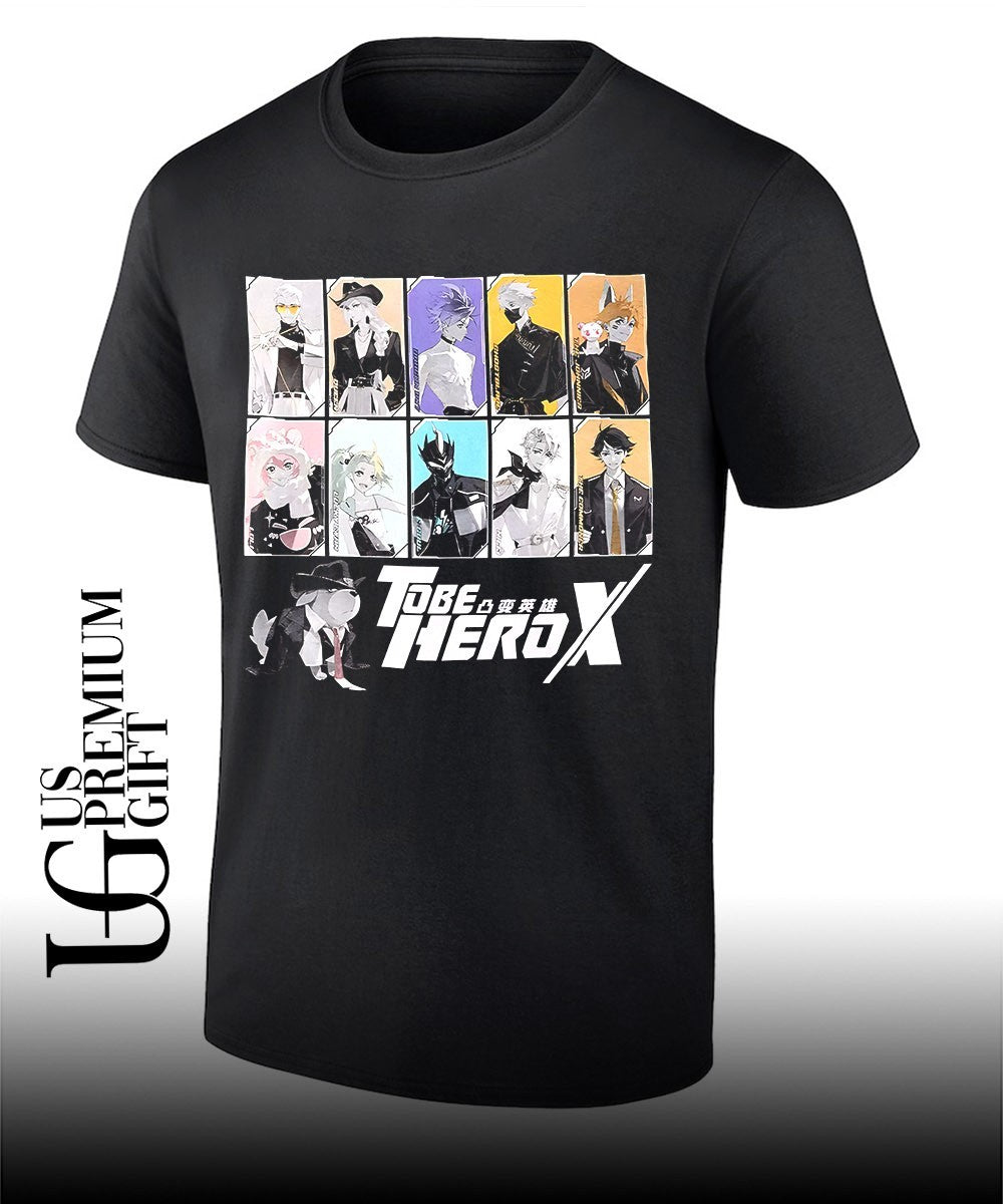 To Be Hero X top 10 heroes shirt Unisex T-shirt, Sweatshirt, Hoodie, Long Sleeve Tee - T-Shirt, Sweatshirt, Hoodie