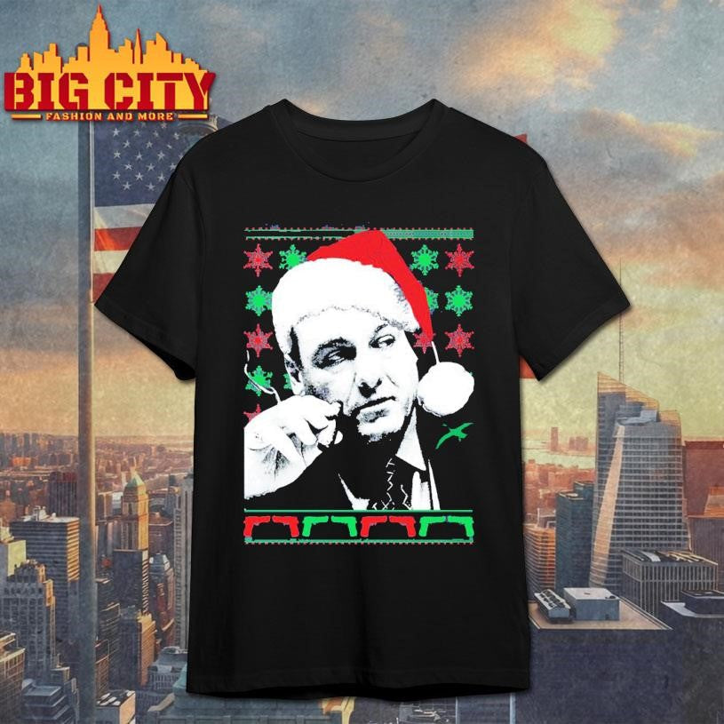 Tony Soprano Ugly Christmas Shirt Unisex T-shirt, Sweatshirt, Hoodie, Long Sleeve Tee - T-Shirt, Sweatshirt, Hoodie