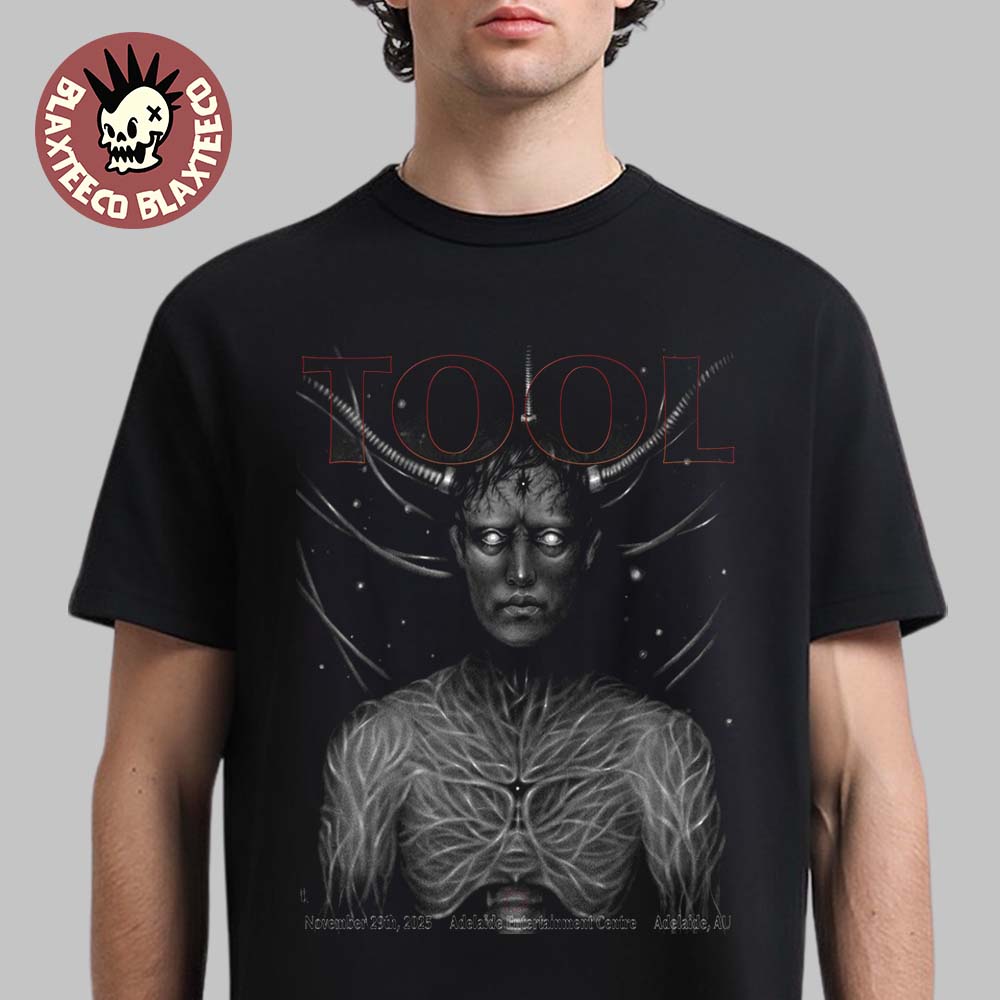 Tool Adelaide Australia 2025 Night 2 Event Poster At Adelaide Entertainment Centre On November 29 2025 T-Shirt - T-Shirt, Sweatshirt, Hoodie