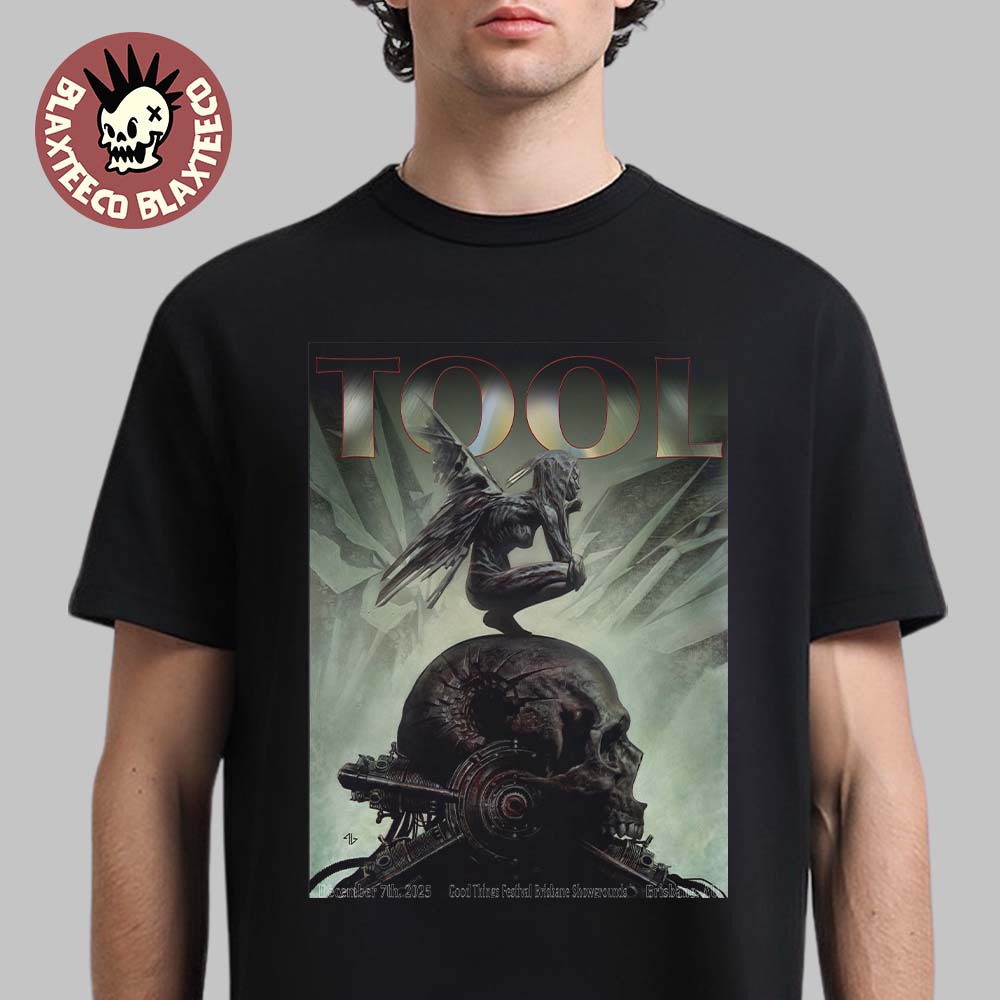 Tool Brisbane Australia 2025 Event Poster At Good Things Festival Brisbane Showground On December 7 2025 T-Shirt - T-Shirt, Sweatshirt, Hoodie