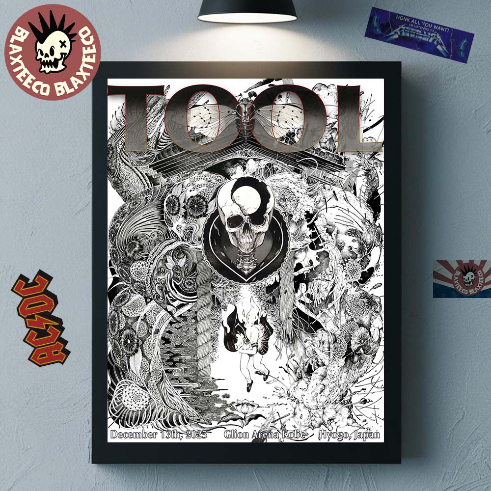Tool Hyogo Japan 2025 Event Poster At Glion Arena Kobe On December 13 2025 Home Decor Poster Canvas - T-Shirt, Sweatshirt, Hoodie