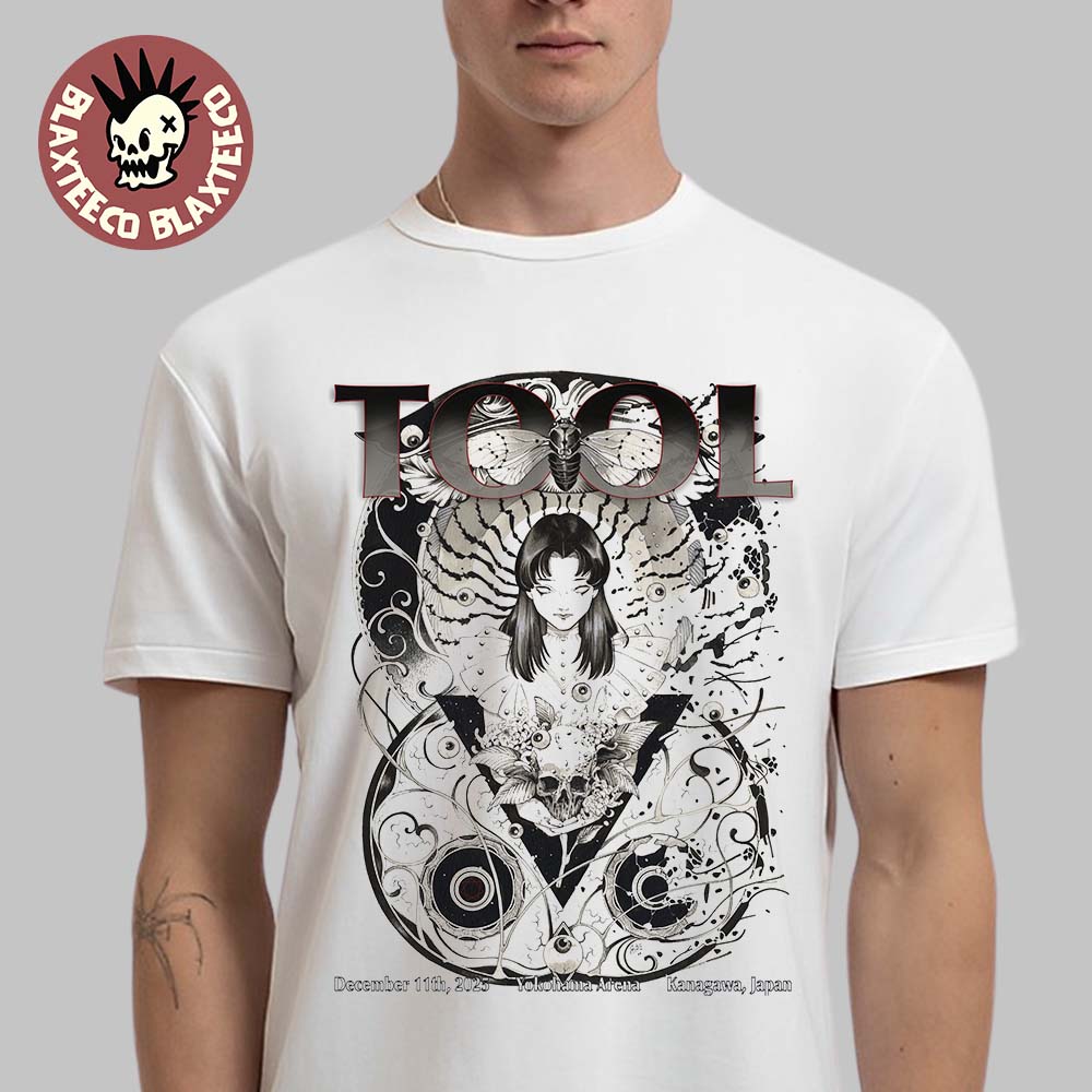 Tool Kanagawa Japan 2025 Event Poster At Yokohama Arena On December 11 2025 T-Shirt Unisex T-shirt, Sweatshirt, Hoodie, Long Sleeve Tee - T-Shirt, Sweatshirt, Hoodie