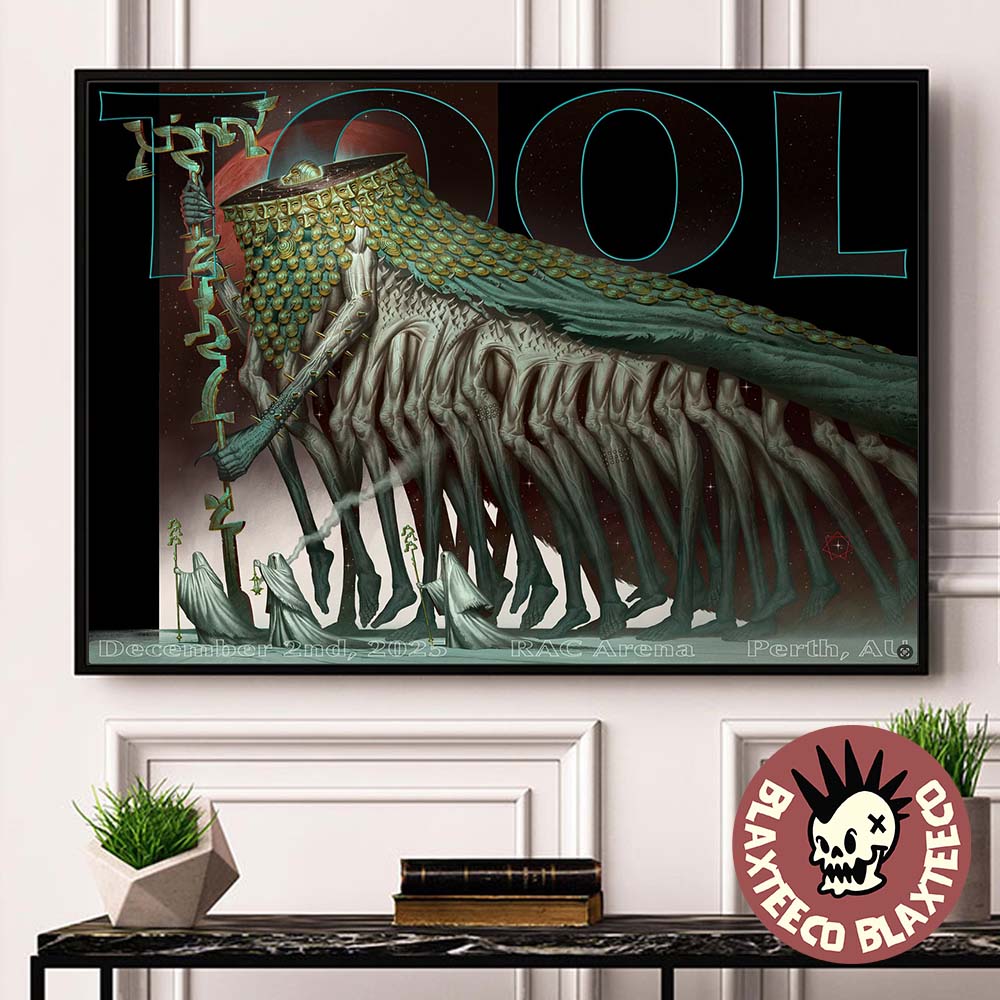 Tool Perth Australia 2025 Event Poster At RAC Arena On December 2 2025 Home Decor Poster Canvas - T-Shirt, Sweatshirt, Hoodie