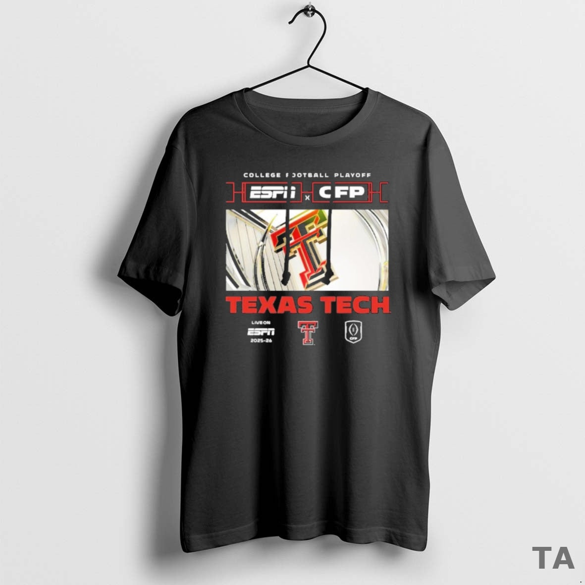 Top 2025 26 Cfp Texas Tech Red Raiders Window T Shirt Sweater - T-Shirt, Sweatshirt, Hoodie