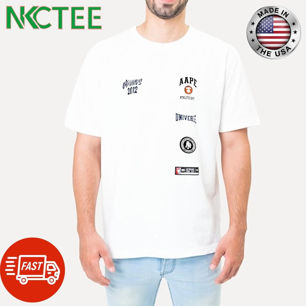 Top Aape By a Bathing Ape 2012 shirt Unisex T-shirt, Sweatshirt, Hoodie, Long Sleeve Tee - T-Shirt, Sweatshirt, Hoodie