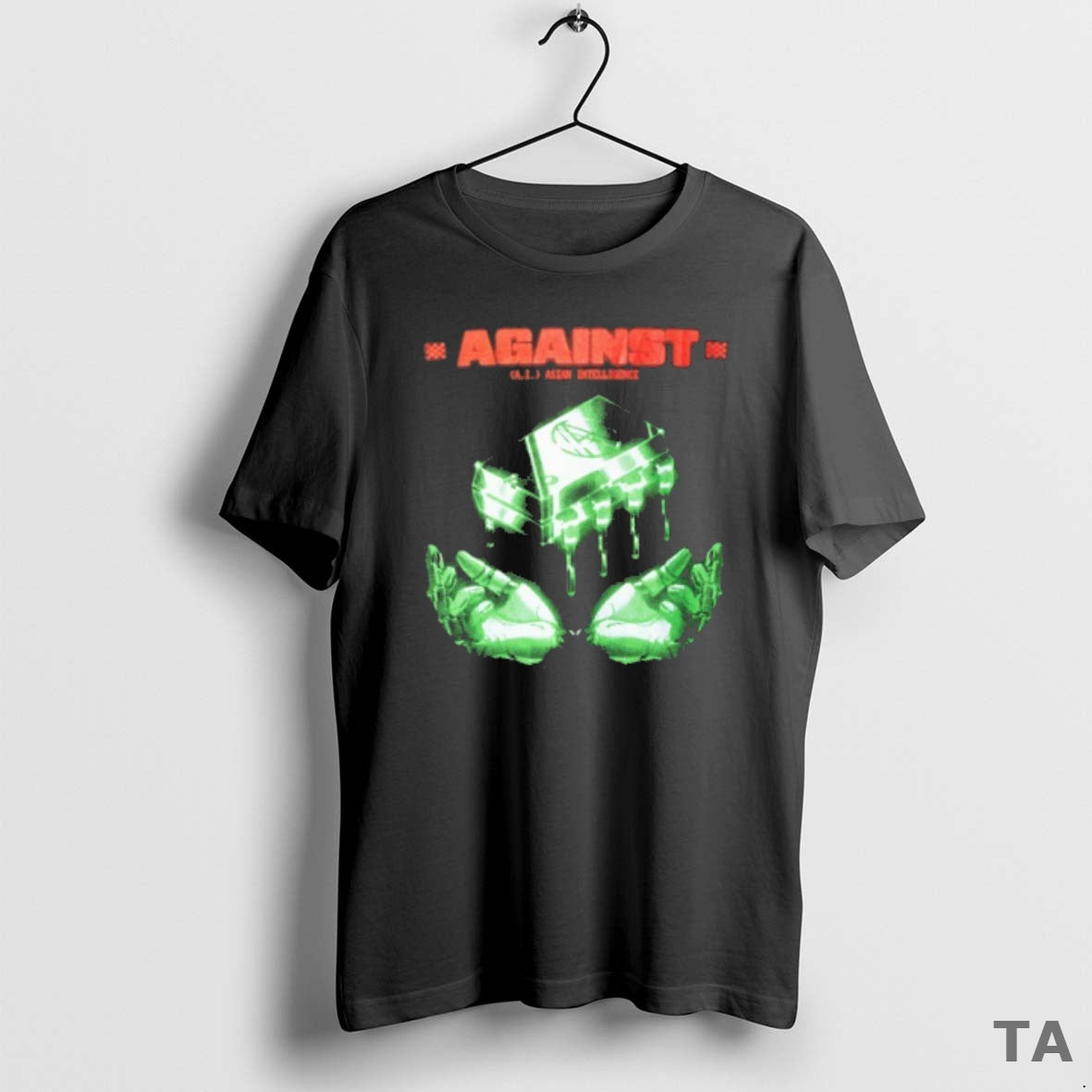 Top Against Lab Ai Asian Intelligence Chip T Shirt Sweater - T-Shirt, Sweatshirt, Hoodie