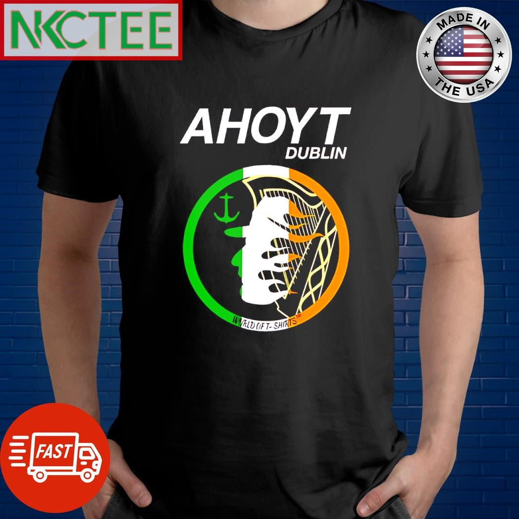 Top Ahoyt Dublin circle logo shirt Unisex T-shirt, Sweatshirt, Hoodie, Long Sleeve Tee - T-Shirt, Sweatshirt, Hoodie