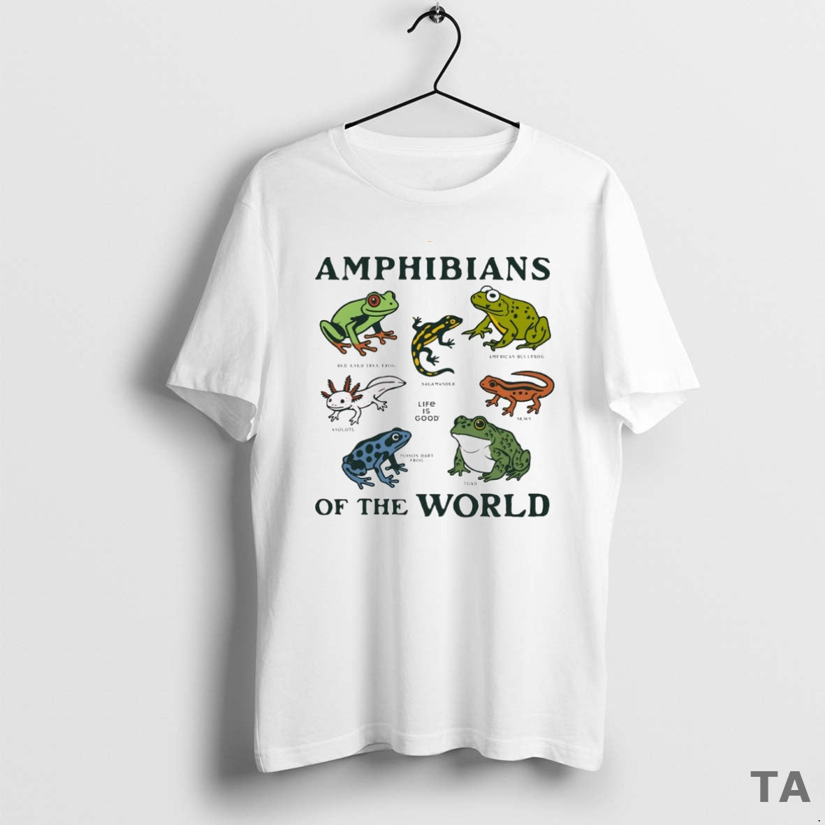Top Amphibians Of The World Circle T Shirt Sweater - T-Shirt, Sweatshirt, Hoodie