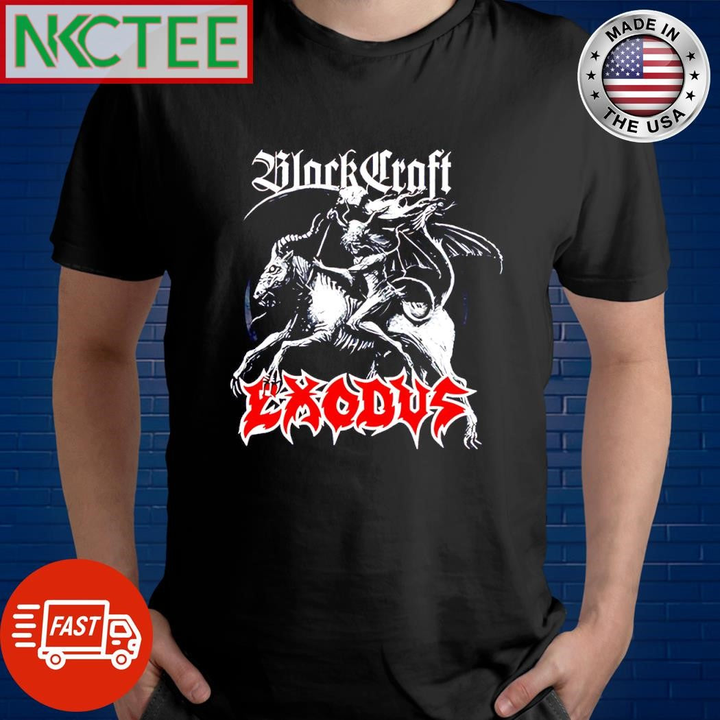 Top Black Craft Exodus Death Rider devil shirt Unisex T-shirt, Sweatshirt, Hoodie, Long Sleeve Tee - T-Shirt, Sweatshirt, Hoodie