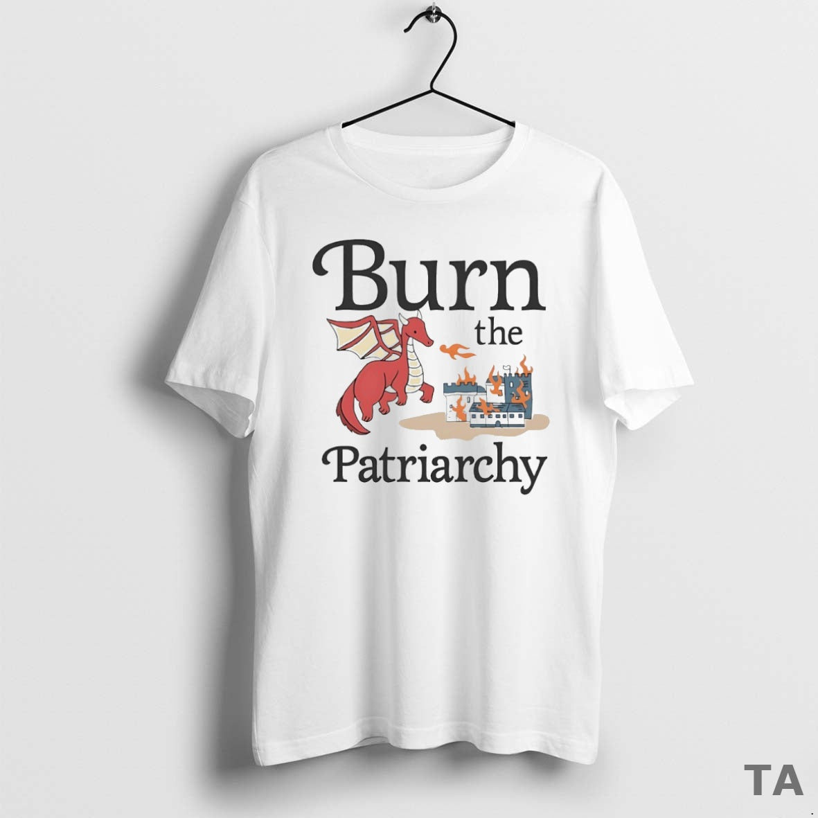 Top Burn The Patriarchy Circle T Shirt Sweater - T-Shirt, Sweatshirt, Hoodie