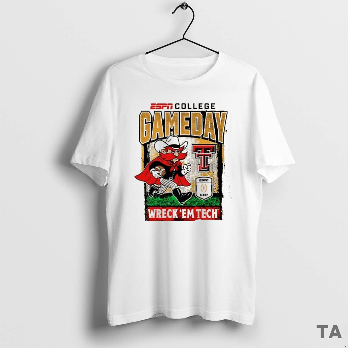 Top College Gameday 2025 2026 Cfp Texas Tech Red Raiders T Shirt Sweater - T-Shirt, Sweatshirt, Hoodie