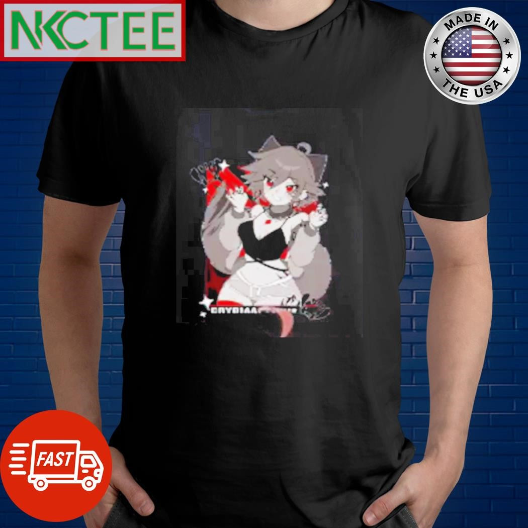 Top Crydiaaa Akuma Cry anime shirt Unisex T-shirt, Sweatshirt, Hoodie, Long Sleeve Tee - T-Shirt, Sweatshirt, Hoodie
