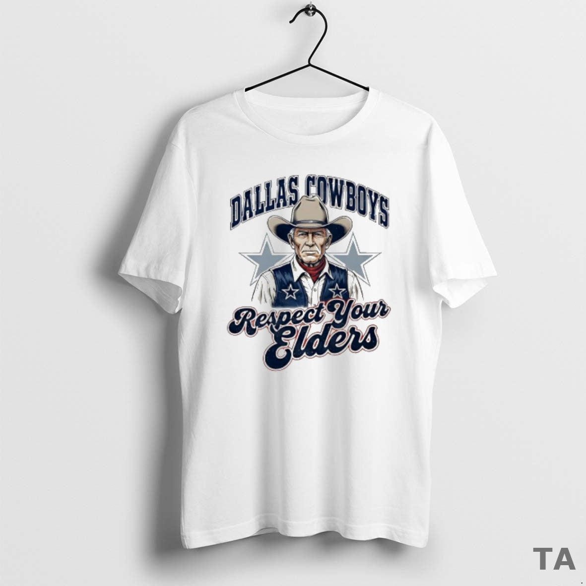 Top Dallas Cowboys Respect Your Elders T Shirt Sweater - T-Shirt, Sweatshirt, Hoodie