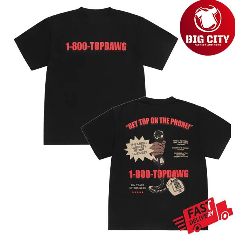 Top Dawg Entertainment 1-800 Two Sided Shirt Unisex T-shirt, Sweatshirt, Hoodie, Long Sleeve Tee - T-Shirt, Sweatshirt, Hoodie