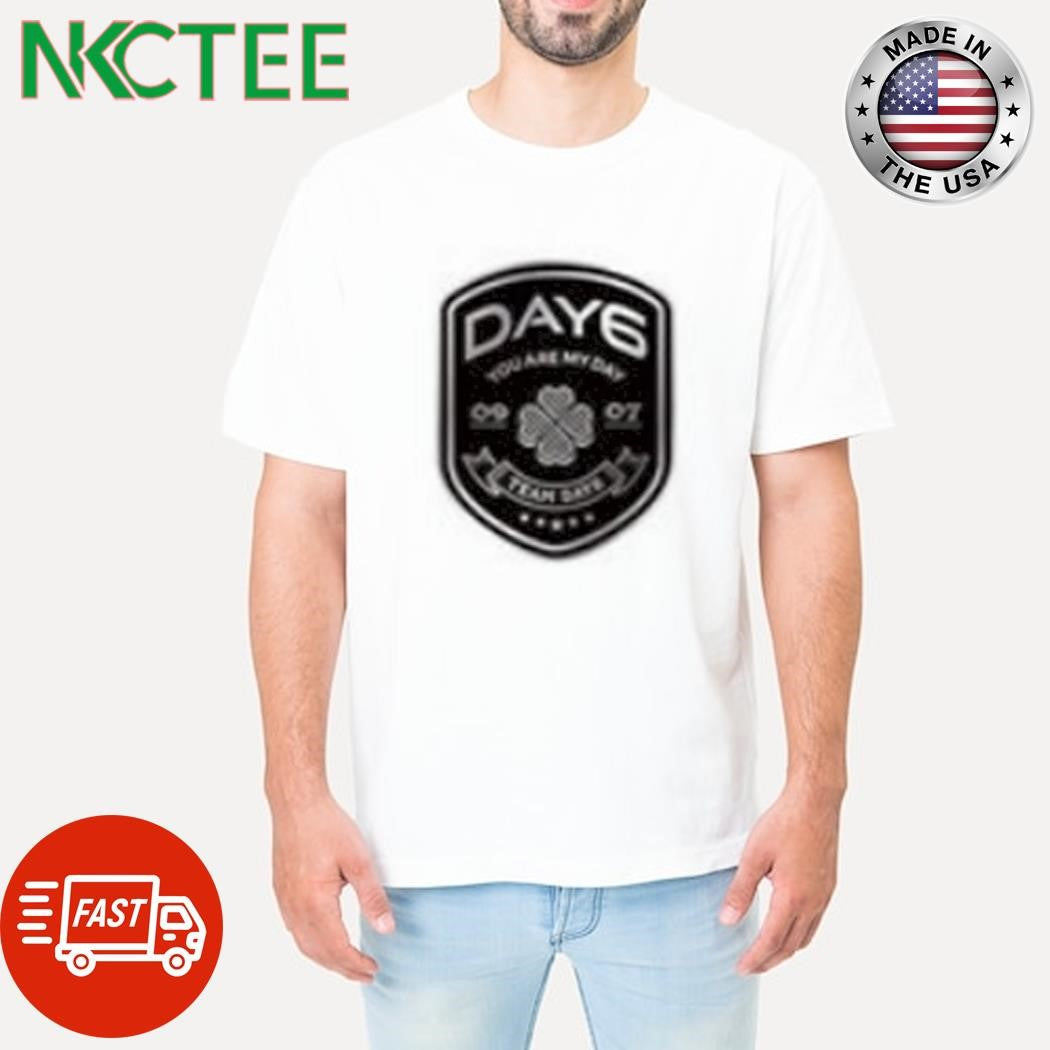 Top Day6 x DENIMALZ Pop-Up Store Mission No.9 Official MD Team Day6 Badge shirt Unisex T-shirt, Sweatshirt, Hoodie, Long Sleeve Tee - T-Shirt, Sweatshirt, Hoodie
