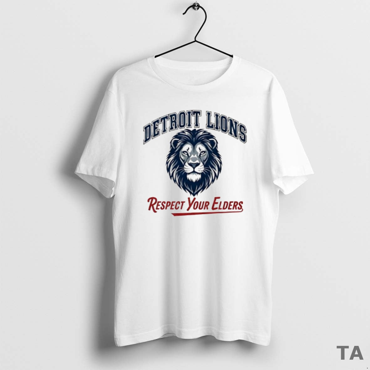 Top Detroit Lions Respect Your Elders T Shirt Sweater - T-Shirt, Sweatshirt, Hoodie