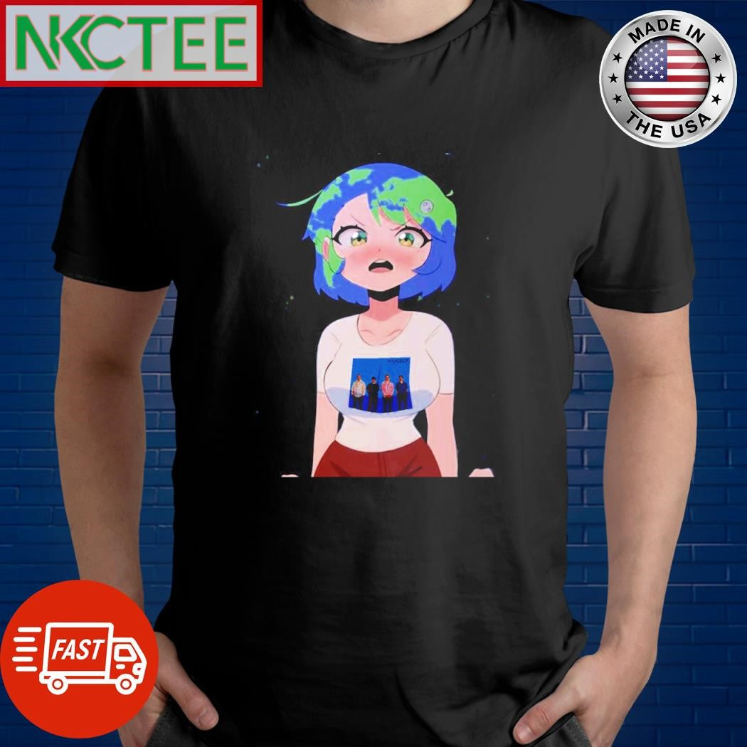 Top Earth-chan shirt Unisex T-shirt, Sweatshirt, Hoodie, Long Sleeve Tee - T-Shirt, Sweatshirt, Hoodie