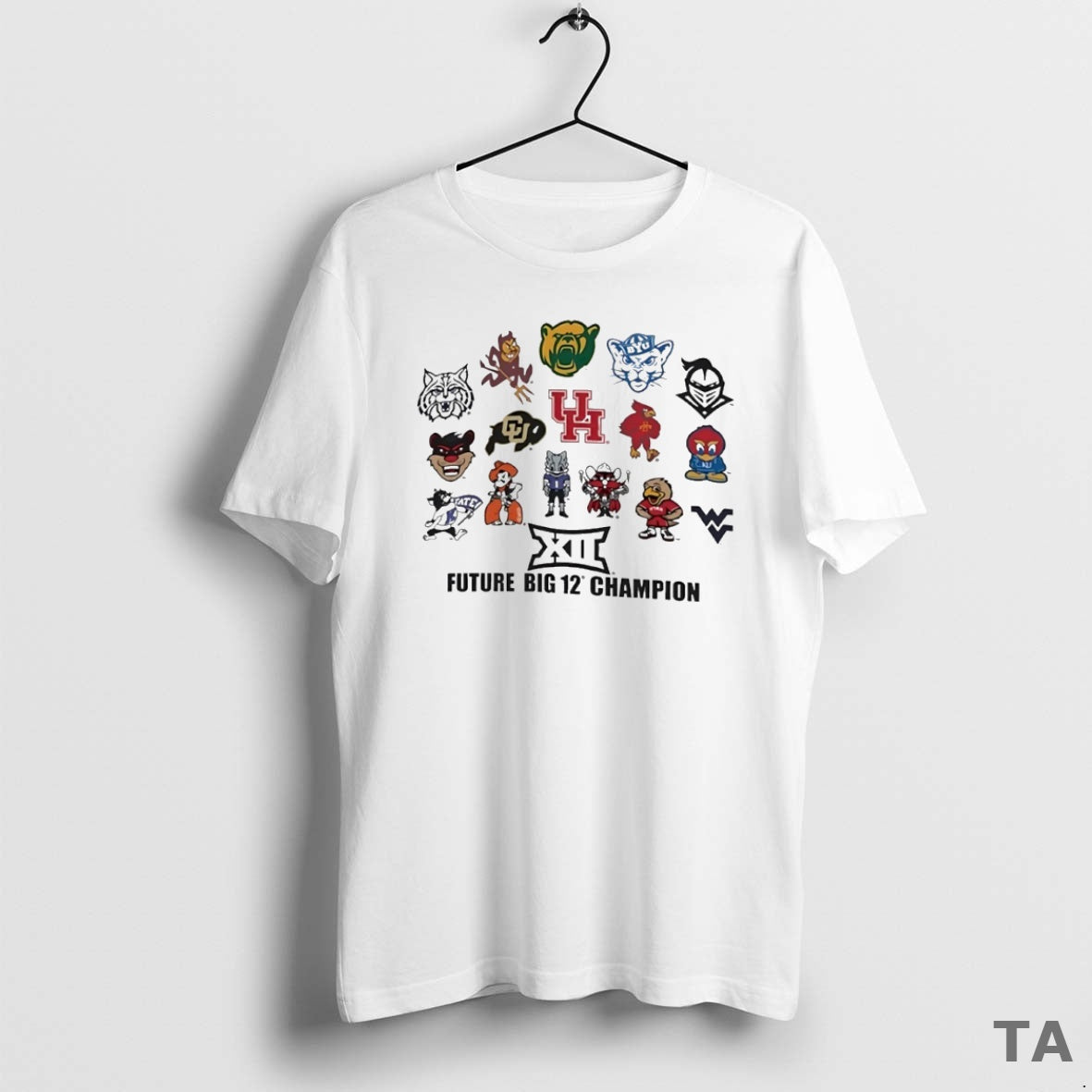Top Future Big 12 Champion Mascot Circle T Shirt Sweater - T-Shirt, Sweatshirt, Hoodie