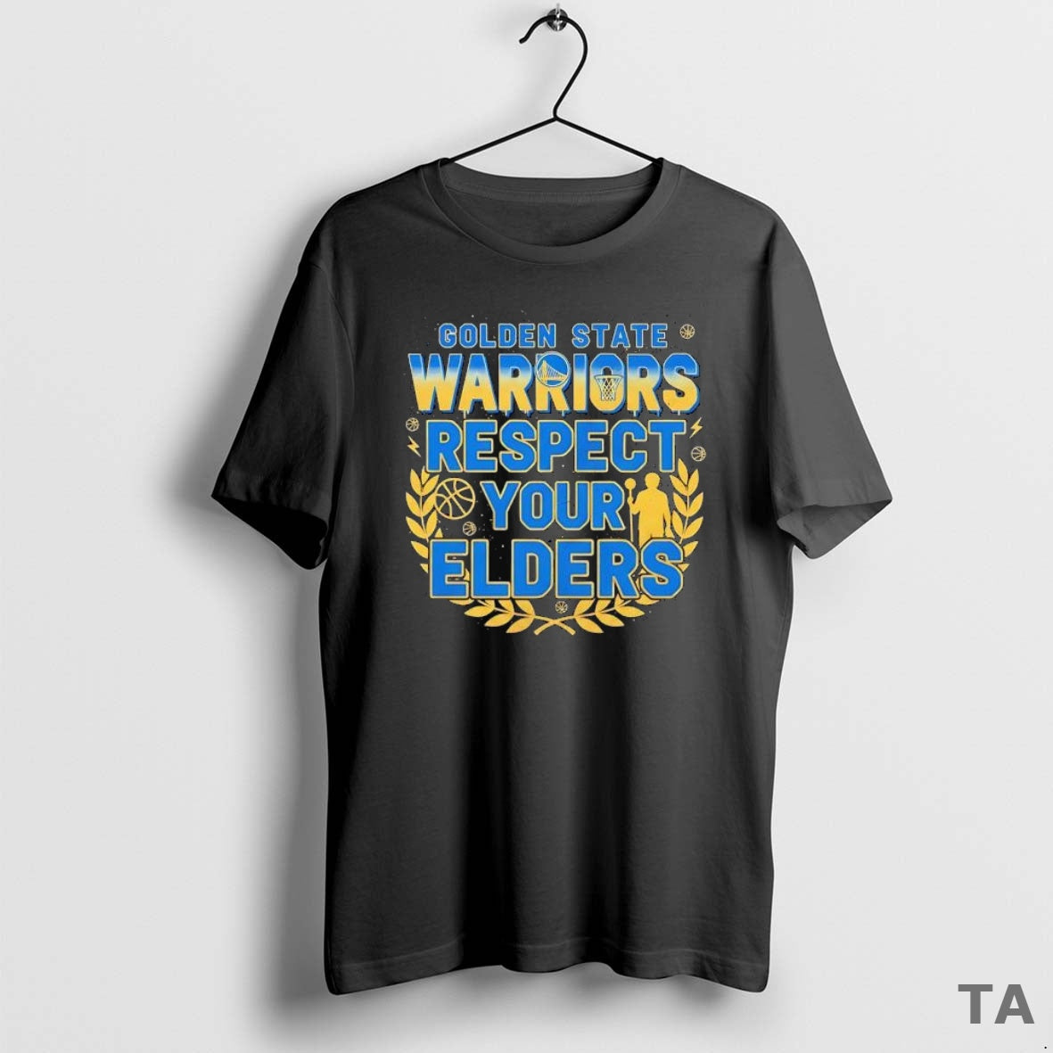 Top Golden State Warriors Respect Your Elders T Shirt Sweater - T-Shirt, Sweatshirt, Hoodie