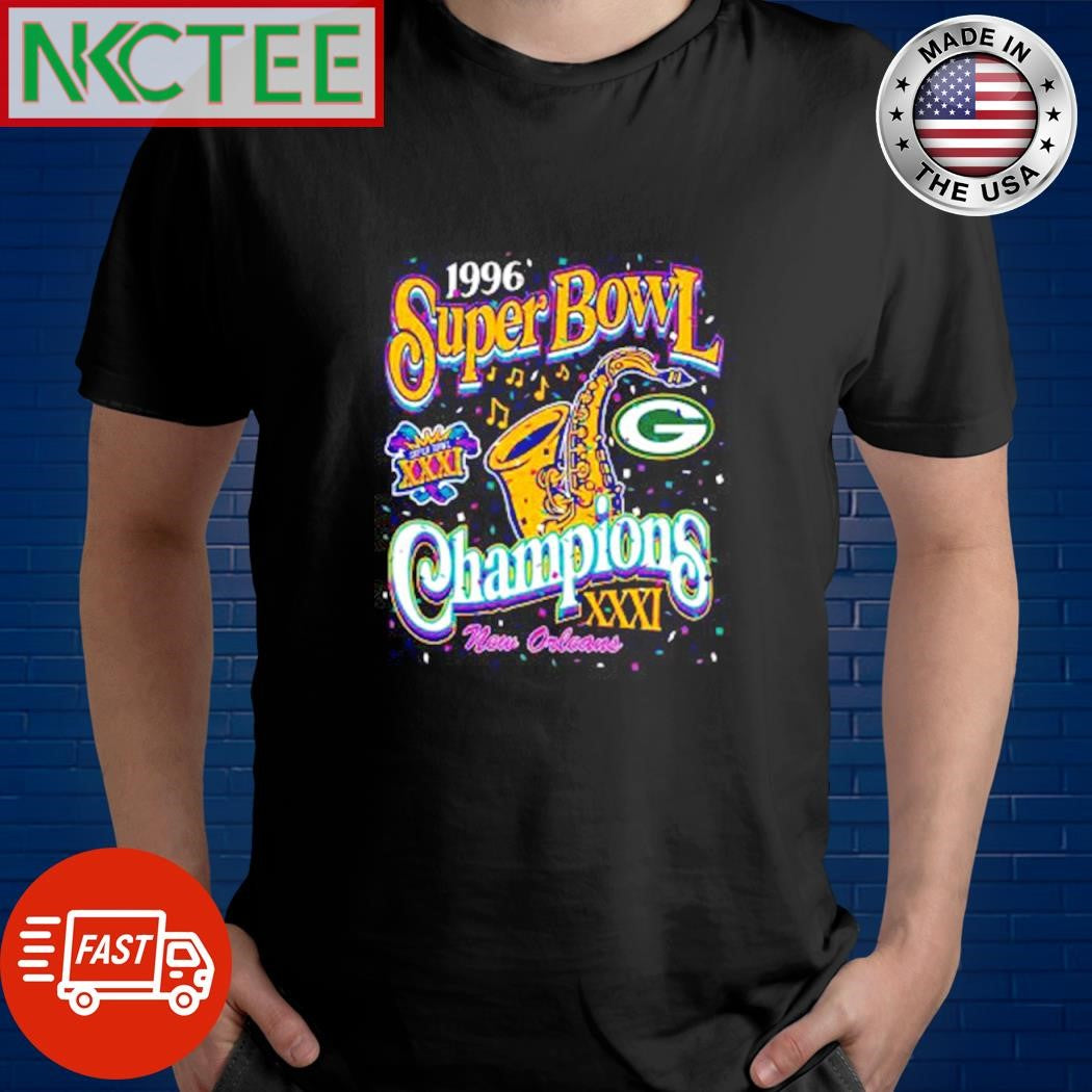 Top Green Bay Packers 47 Superbowl Xxxi Showcase Ls shirt Unisex T-shirt, Sweatshirt, Hoodie, Long Sleeve Tee - T-Shirt, Sweatshirt, Hoodie