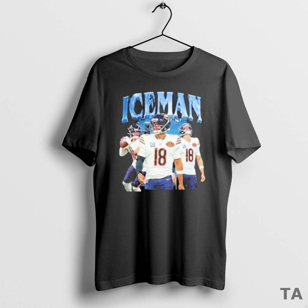 Top Iceman Caleb Williams Vintage T Shirt Sweater - T-Shirt, Sweatshirt, Hoodie