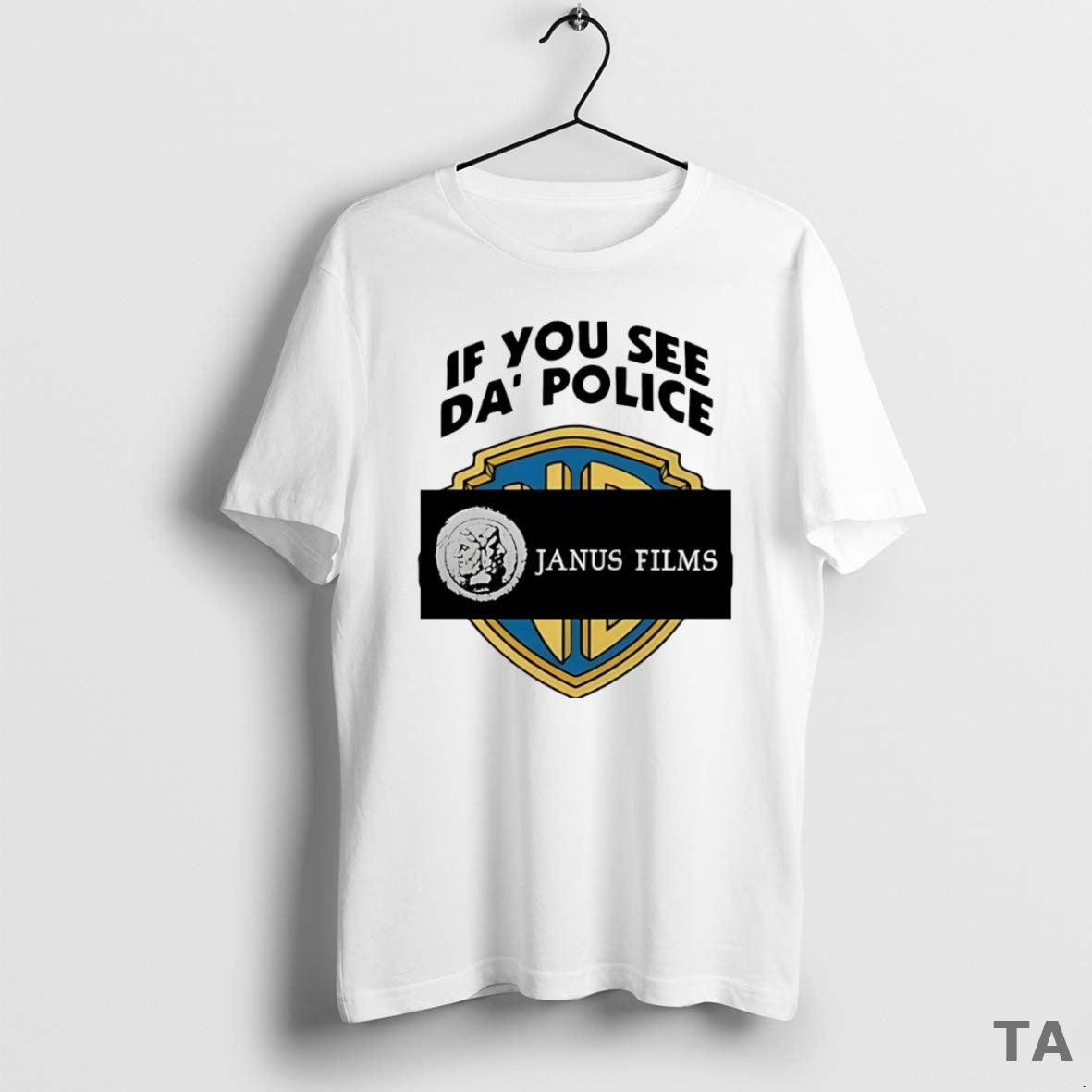 Top If You See Da Police Janus Films Circle T Shirt Sweater - T-Shirt, Sweatshirt, Hoodie