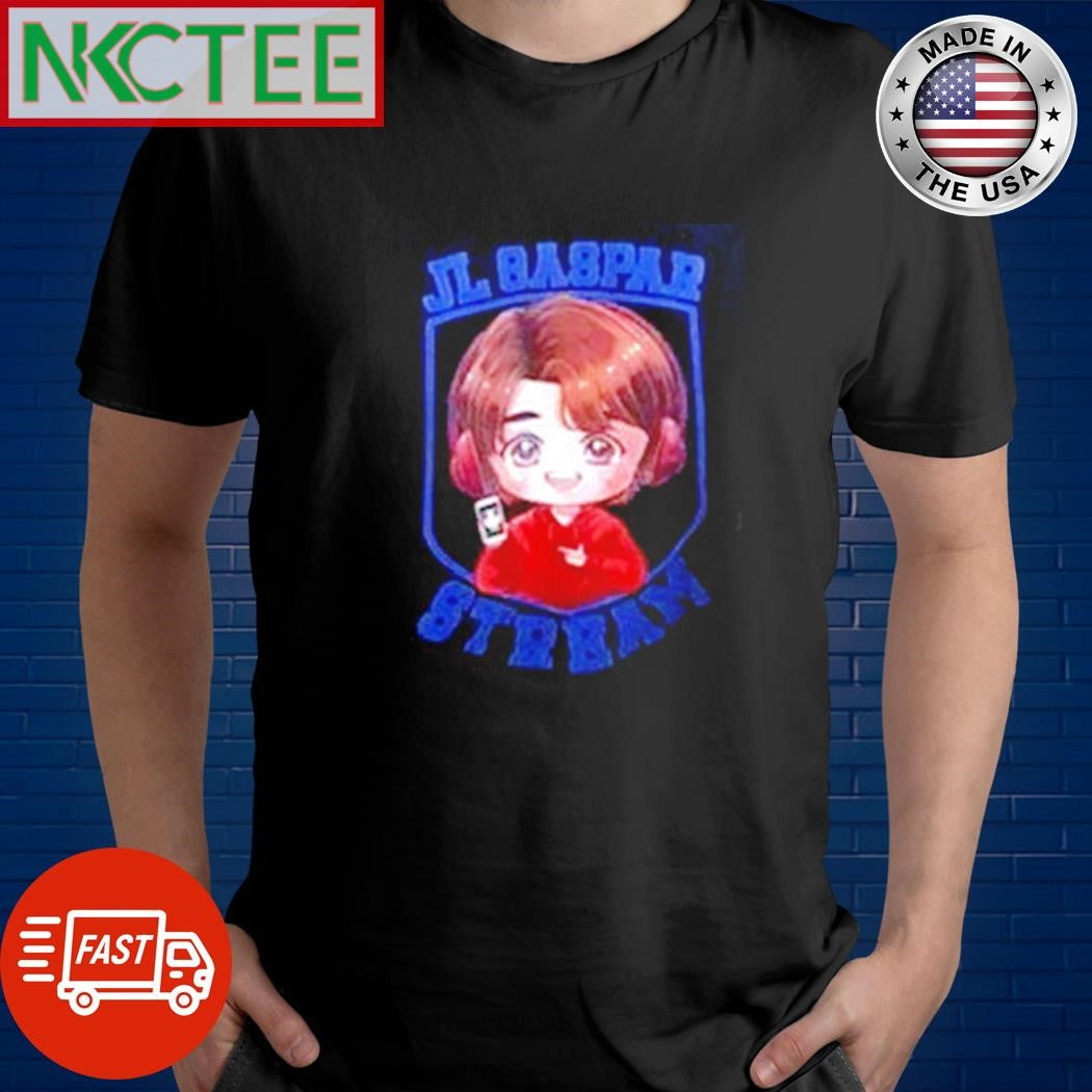 Top JL Gaspar Stream shirt Unisex T-shirt, Sweatshirt, Hoodie, Long Sleeve Tee - T-Shirt, Sweatshirt, Hoodie